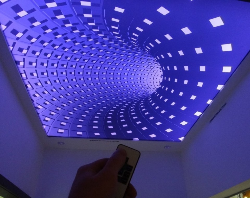Заказать 3d натяжные потолки в г. Самодед